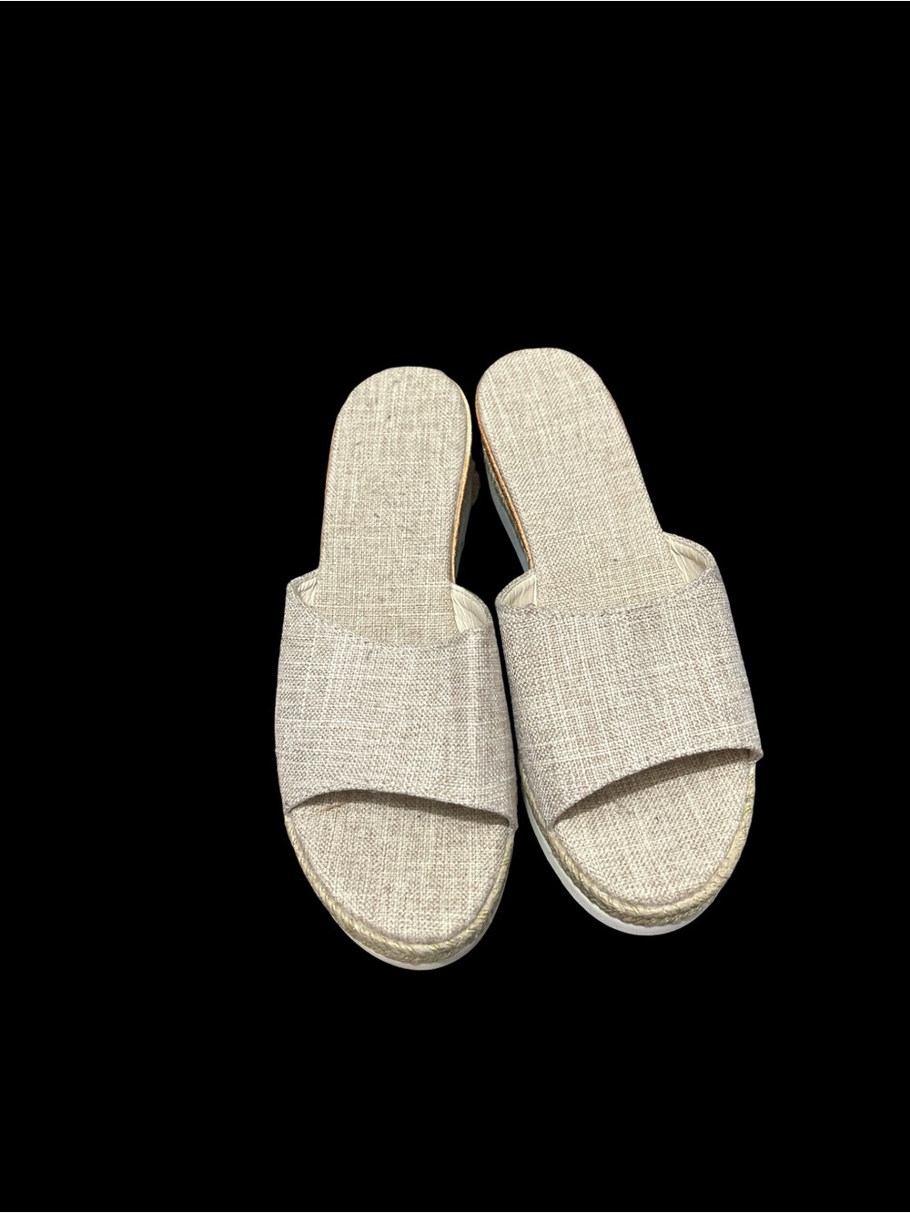 Women’s Beige Slide Sandals by